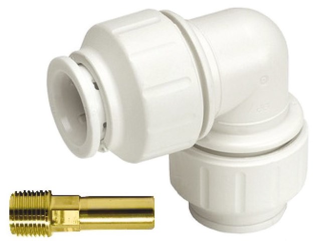 Gomito 3/4" femmina/maschio Ø 22 mm