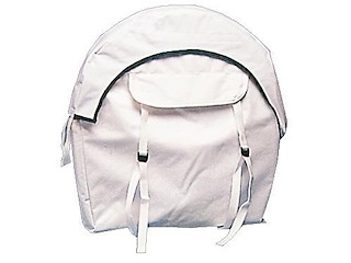 Sacca per salvagente a ferro di cavallo morbido - Bianca -