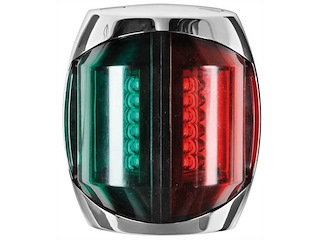 Luce di navigazione Sphera II corpo Inox - LED Bicolore