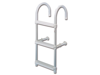 Scaletta amovibile 4 gradini - curve 26 cm. -