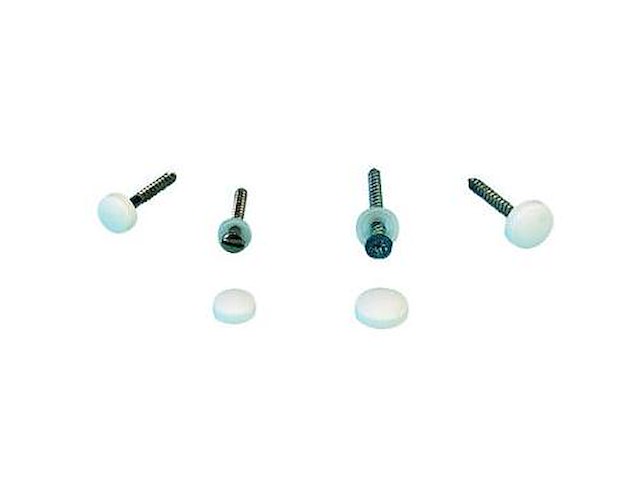 Sottoviti teak con copritesta - 4,8 / 6 mm - blister da 10 pz -