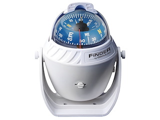 Bussola Scout con staffa - Bianca rosa Blu