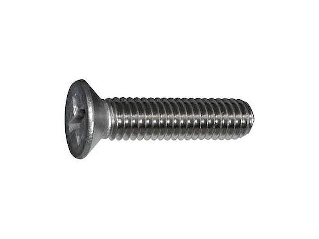 Vite testa svasata T. croce - 6 x 40 mm - blister da 5 pz -