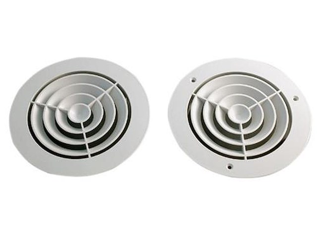 Griglia concentrica - Ø 165 mm. - 3 viti 