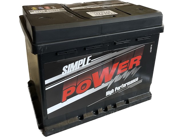Batteria Simple Power by Saf Italy 62 Ah