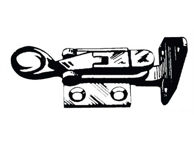 Chiusura per cofani, boccaporti, a gancio a 90°