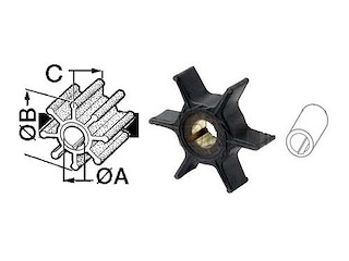 Girante compatibile per FB - Yamaha / Mariner - 6AW-44352-00