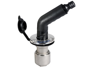 Attacco a filo inclinato per lavaggio ponte 