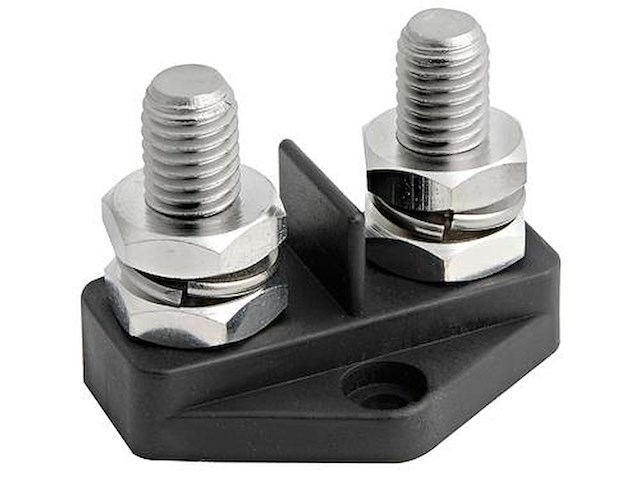 Nodo di giunzione cavi elettrici - Mod. Big - Perno Doppio 10 mm. -