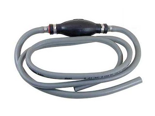 Tubazione carburante completa di pompetta - 3 metri