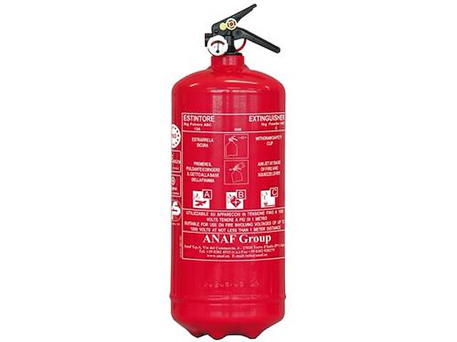 Estintore omologato MED 3 Kg - Polvere -