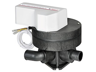 Valvola a Y elettrica per servizi igienici - 12 volt -