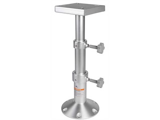 Gamba tavolo tritelescopica in alluminio