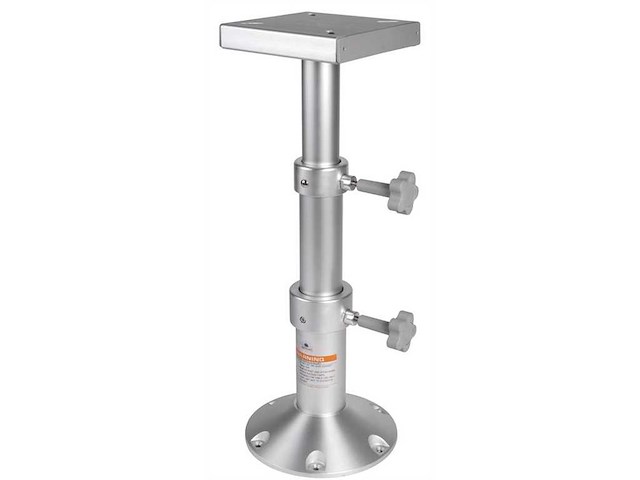 Gamba tavolo tritelescopica in alluminio