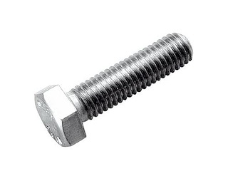 Vite testa esagonale - 6 x 60 mm - blister da 3 pz -