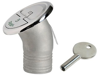 Tappo + chiave Quick Lock - Fuel / 30° - 50 mm. -