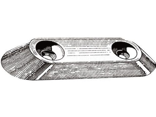 Piastrina 40 / 50 Hp 4 Tempi  - OMC / JOHNSON / EVINRUDE -