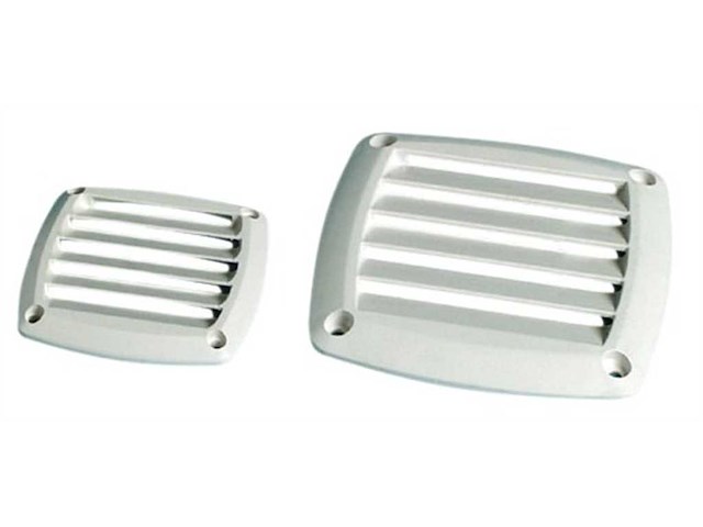 Presa d'aria colore bianco 85 x 85 mm