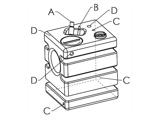 Serbatoio rigido modulare per acqua potabile - 170 lt