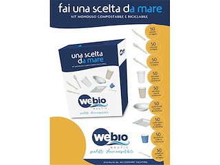 Webio Kit - kit stoviglie biodegradabili