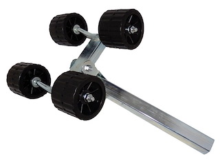 Rullo basculante laterale - 4 Rulli - Tubo 40 mm. -