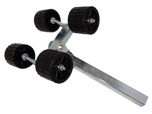 Rullo basculante laterale - 4 Rulli - Tubo 40 mm. -