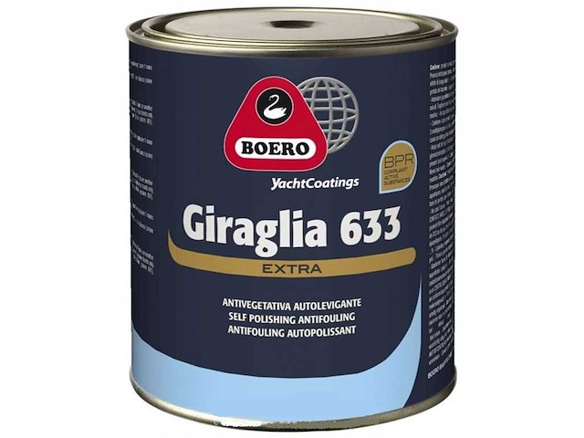 Antivegetativa autolevigante Boero Giraglia 633 EXTRA - 15 lt. Blu scuro