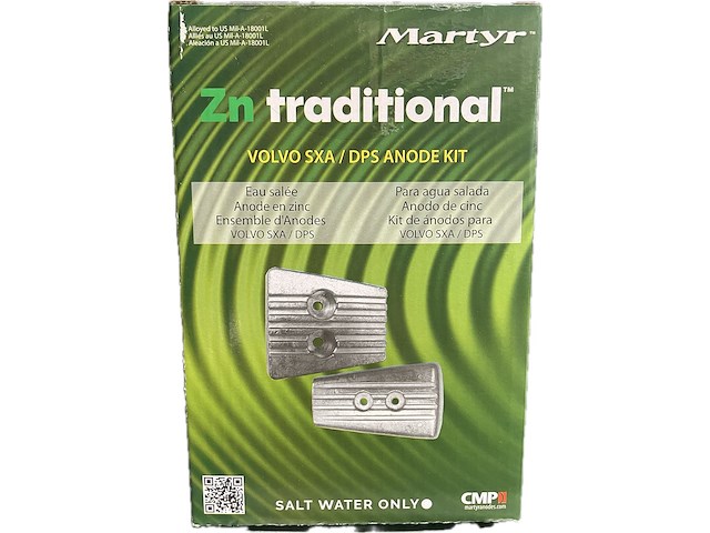 Kit anodi per piede Volvo SX-A/DPS