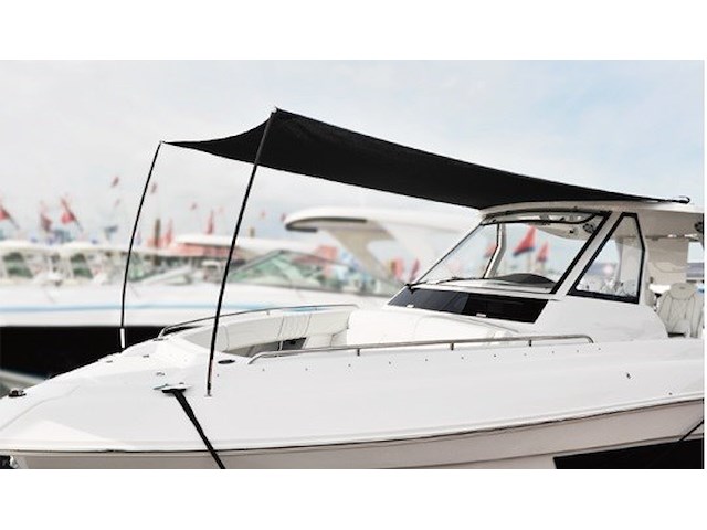 Palo ombra prua Sunshade Total Black - 1215 mm -