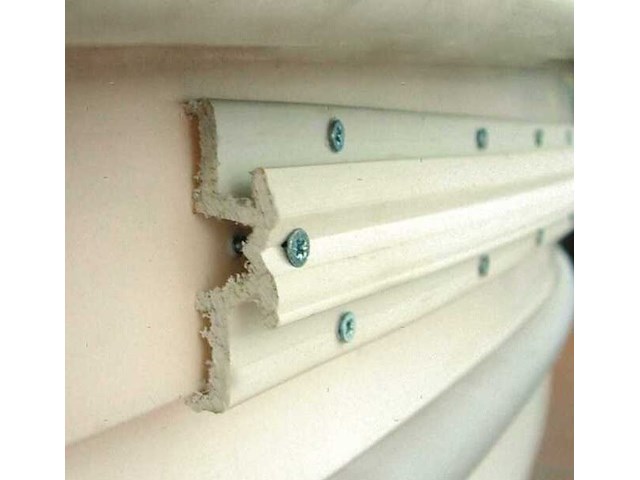 Binario per bottazzo Radial H 52 mm. - Barra da 2 metri -