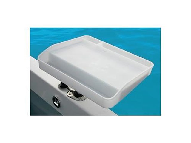 Vassoio porta esche ad incasso 460 x 375 mm da inserire nel portacanna ad incasso