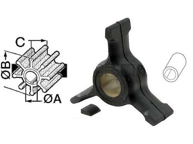 Girante compatibile per FB - Johnson / Evinrude - 438592