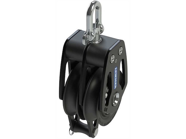 Bozzello LEWMAR HTX doppio con arricavo - 50 Ø mm