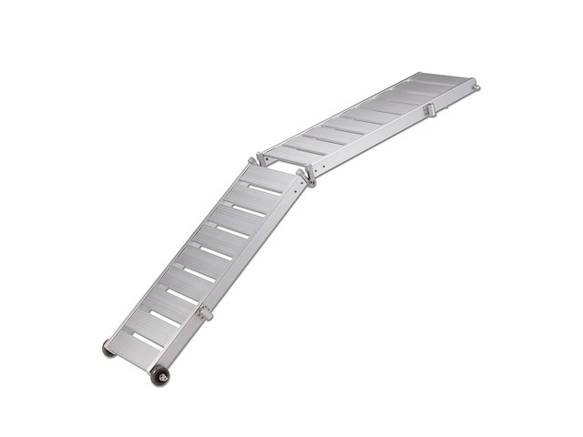 Passerella pieghevole super leggera con pianale in alluminio - 200 cm -