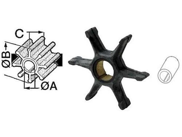 Girante compatibile per FB - Selva - 68T-44352-00