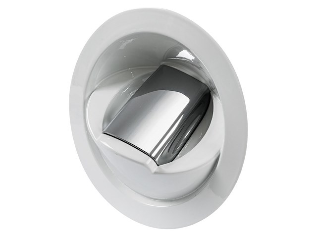 Doccia Saturn base verticale bianca