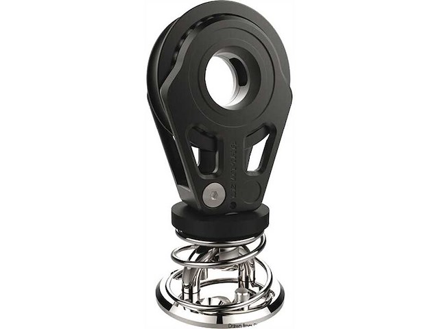 Bozzello LEWMAR Racing singolo con golfare su molla - 60 Ø mm