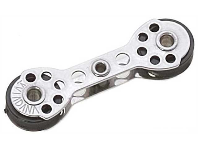 Microbozzello doppio in linea VIADANA 5 mm.