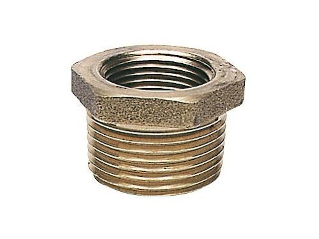 Riduzione maschio / femmina in ottone - 3/8 x 1/4 -
