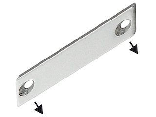 Contropiastra in Acciaio Inox