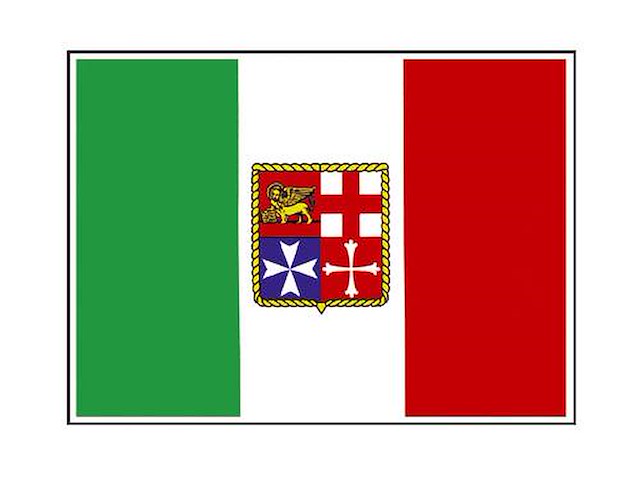 Bandiera Italia adesiva - 20 x 30 cm -