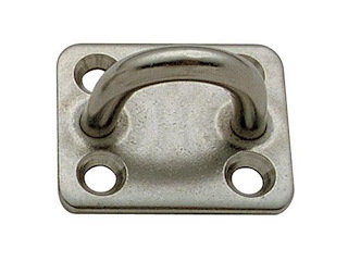 Piastrina rettangolare 40 x 50 mm