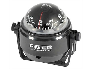 Bussola con staffa Finder - Nera rosa Nera -