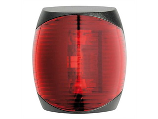 Luce di navigazione Sphera II corpo Nero - LED Rosso