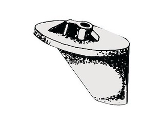 Pinna alluminio - HONDA -