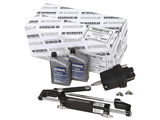 Kit timoneria idraulica Ultraflex per fuoribordo fino a 150 Hp