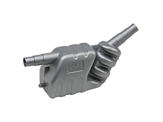 Marmitta di scarico in eltex - 40/45/50 mm. - 