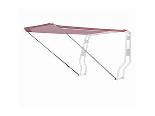 Tendalino telescopico per roll bar - colore rosso - 190 cm. -