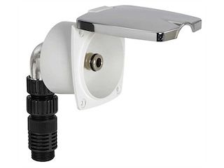 Riduttore di pressione New Edge ad incasso - Cromato