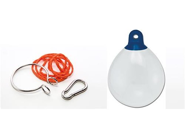 Anello per recupero ancora + Parabordo a pera MR2